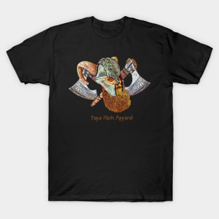 Papa Hash Apparel: Viking Bear T-Shirt